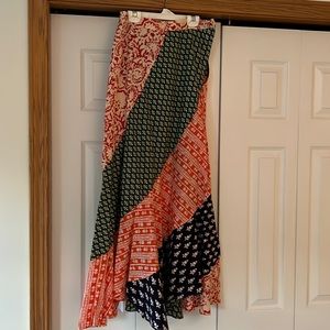 Free people maxi skirt